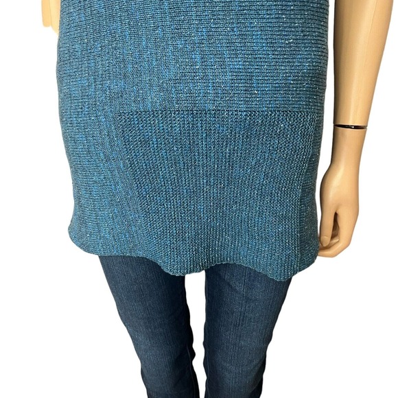 Bill Baber Knit Tunic Tank Top Cotton Lagenlook Speckled - Picture 3 of 10